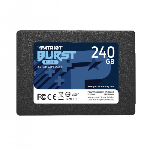 Patriot Burst Elite SATA SSD, 240GB