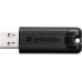 Verbatim PinStripe USB-minnepenn 64 GB USB Type-A 3.2 Gen 1 (3.1 Gen 1) Sort