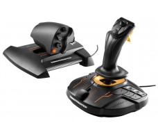 Thrustmaster T-16000M FCS Hotas Sort, Oransje USB Joystick/Styrepinne Analog/digital MAC, PC