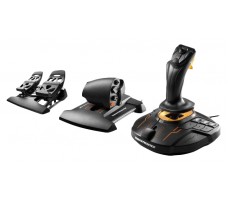 Thrustmaster T-16000M FCS Flight Pack Sort USB Joystick/Styrepinne Analog/digital MAC, PC