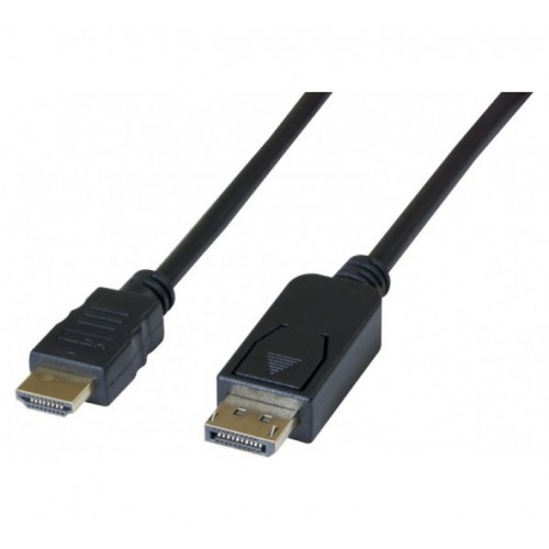 Hypertec 128215-HY videokabelkobling 3 m DisplayPort HDMI Sort