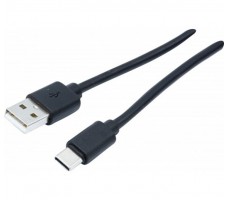 EXC 149698 USB-kabel USB 2.0 3 m USB A USB C Sort