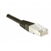 EXC Patch Cord RJ45 CAT.6 F/UTP Black 1m