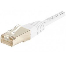 Dexlan FTP Cat6 0.5m nettverkskabel Hvit 0,5 m F/UTP (FTP)