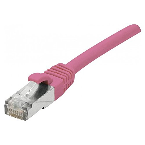 Connect 854376 nettverkskabel Rosa 1 m Cat6a S/FTP (S-STP)