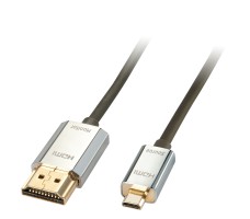 Lindy 41679 HDMI-kabel HDMI Type A (Standard) HDMI Type D (Mikro) Sort