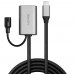 Lindy 43270 USB-kabel USB 3.2 Gen 1 (3.1 Gen 1) 5 m USB C USB A Sølv