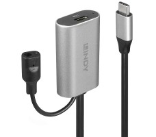 Lindy 43271 USB-kabel USB 3.2 Gen 1 (3.1 Gen 1) 5 m USB C Sort