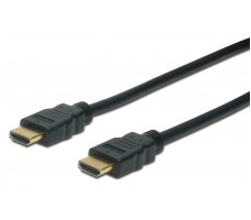 ASSMANN Electronic 1m HDMI HDMI-kabel HDMI Type A (Standard) Sort