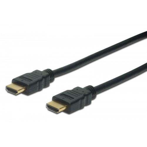 ASSMANN Electronic 1m HDMI HDMI-kabel HDMI Type A (Standard) Sort