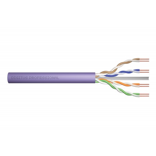 Digitus DK-1613-VH-1 nettverkskabel Fiolett 100 m Cat6 U/UTP (UTP)