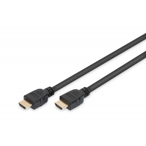 Digitus DB-330124-020-S HDMI-kabel 2 m HDMI Type A (Standard) Sort