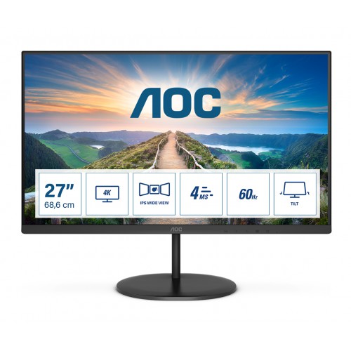 AOC V4 U27V4EA PC-skjerm 68,6 cm (27