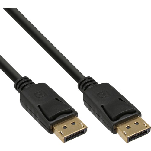 InLine 17101P DisplayPort-kabel 1 m Sort