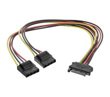 InLine 29684 SATA-kabel 0,3 m Flerfarget