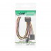 InLine 29684 SATA-kabel 0,3 m Flerfarget