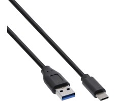 InLine 35712 USB-kabel 2 m USB 3.2 Gen 2 (3.1 Gen 2) USB A USB C Sort