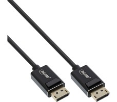 InLine 15401P DisplayPort-kabel 1 m Sort