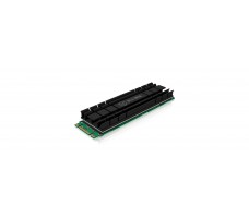 ICY BOX IB-M2HS-701 M.2 NVMe SSD Kjøleribbe/Radiator Sort 1 stykker