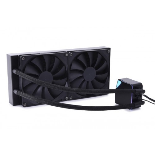 Alphacool Core Ocean T38 AIO 280mm Prosessor Alt-i-ett væskekjøler 14 cm Sort 1 stykker