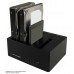 LC-Power LC-DOCK-U3-4B dockingstasjon for lagringsdisk USB 3.2 Gen 1 (3.1 Gen 1) Type-A Sort