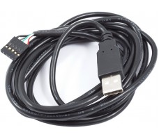 Aqua Computer 53210 USB-kabel 2 m USB A Sort