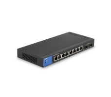 Linksys LGS310C Håndtert Gigabit Ethernet (10/100/1000) Sort