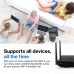 Linksys MR7500 trådløs ruter Gigabit Ethernet Tre-båndsfrekvens (2,4 GHz / 5 GHz / 6 GHz) Sort