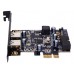 Silverstone EC04-E grensesnittkort/-adapter Intern USB 3.2 Gen 1 (3.1 Gen 1)