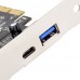 Silverstone ECU03 grensesnittkort/-adapter Intern USB 3.2 Gen 1 (3.1 Gen 1)