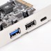 Silverstone ECU05 grensesnittkort/-adapter Intern USB 3.2 Gen 1 (3.1 Gen 1)