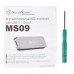 Silverstone MS09 SSD-kabinett Sølv M.2
