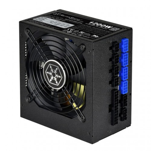 Silverstone ST1200-PTS strømforsyningsenhet 1200 W 20+4 pin ATX ATX Sort