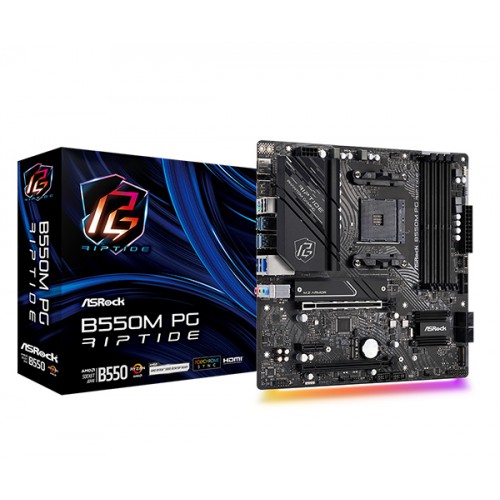 Asrock B550M PG Riptide AMD B550 AM4 Micro ATX