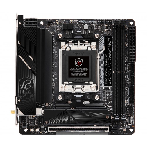 Asrock A620I Lightning WiFi AMD A620 Sokkel AM5 Mini-DTX