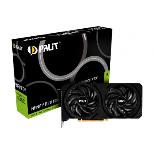 Palit NE64060019P1-1070L grafikkort NVIDIA GeForce RTX 4060 8 GB GDDR6