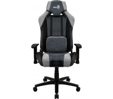 Aerocool BARON AeroSuede Universal gaming-stol Blå, Grå