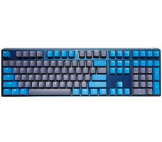 Ducky One 3 Daybreak RGB tastatur Spilling USB Tysk Sort, Blå, Grønn