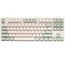 Ducky One 3 Matcha TKL tastatur Spilling USB Tysk Krem