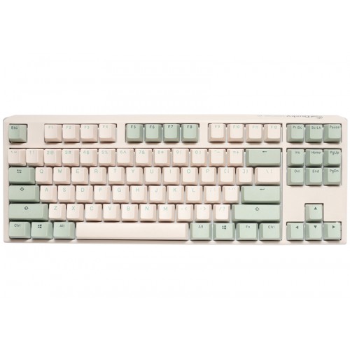 Ducky One 3 Matcha TKL tastatur Spilling USB Tysk Krem