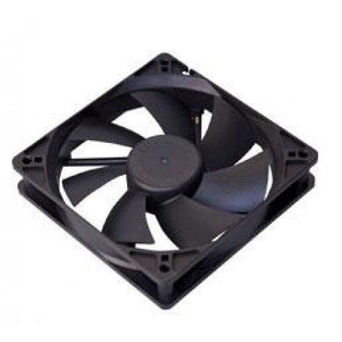 Akasa Black 12cm case fan PC-kjølevifte Vifte Sort