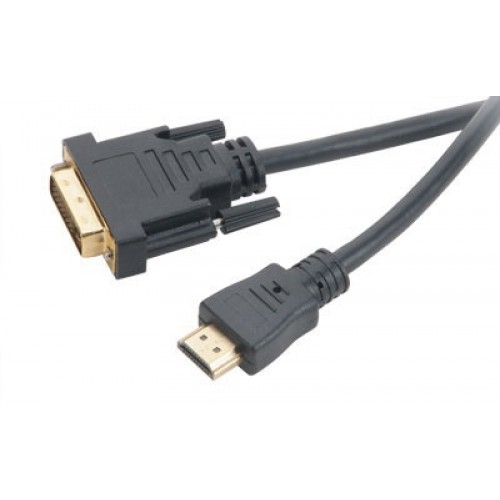 Akasa AK-CBHD06-20BK videokabelkobling 2 m DVI-D HDMI Sort