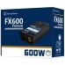 Silverstone FX600 Platinum strømforsyningsenhet 600 W 20+4 pin ATX Flex ATX Sort