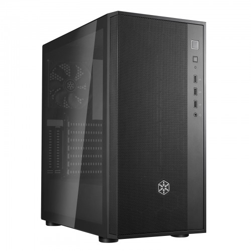 Silverstone FARA R1 Midi Tower Sort