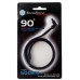 Silverstone CP08 SATA-kabel 0,5 m Sort