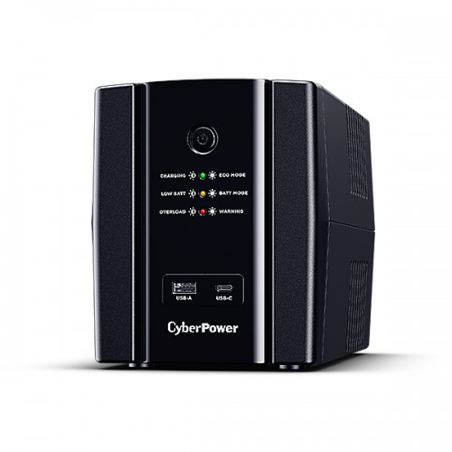 CyberPower UT1500EG uforstyrrbar strømforsyning (UPS) Linje-Interactive 1,5 kVA 900 W 4 AC-utganger