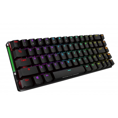 ASUS ROG Falchion tastatur Spilling USB + trådløs (RF) QWERTZ Tysk Sort