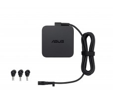 ASUS U65W-01 Universal Mini Mulit-tips Adaptor strømadapter og vekselretter Inne/Ute 65 W Sort