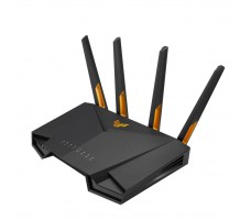 ASUS TUF Gaming AX3000 V2 trådløs ruter Gigabit Ethernet Dobbelbånd (2.4 GHz / 5 GHz) Sort, Oransje