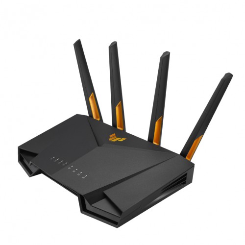 ASUS TUF Gaming AX3000 V2 trådløs ruter Gigabit Ethernet Dobbelbånd (2.4 GHz / 5 GHz) Sort, Oransje